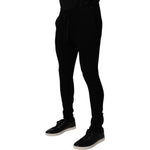 Dolce & Gabbana Black Cashmere Jogger Men Sweatpants Pants PAN75196-48