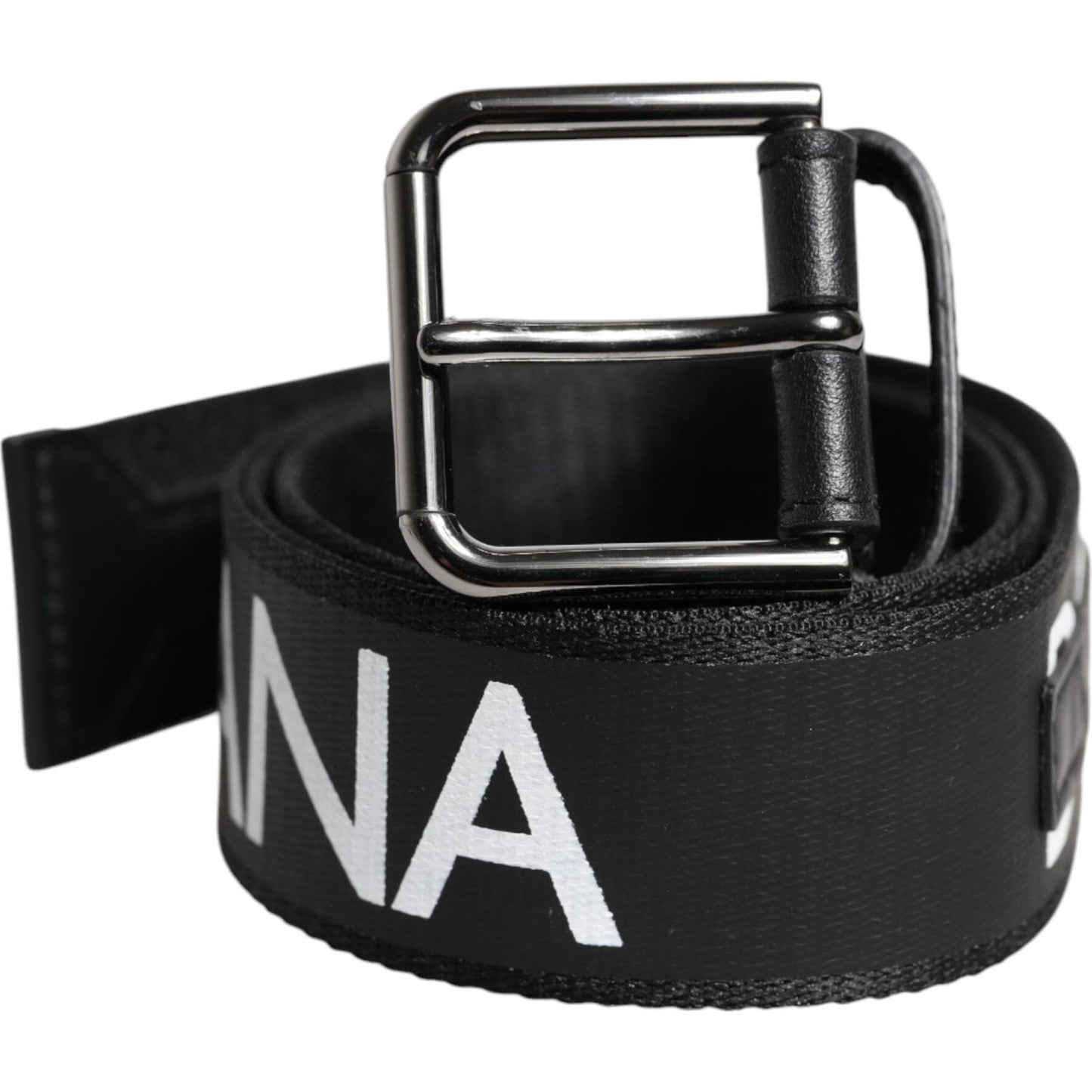 Dolce & Gabbana Black Leather Classic Metal Logo Buckle Belt 100 cm / 40 Inches,1728,67345645728,Accessories,Belts - Men - Accessories,Black,Dolce & Gabbana,Men,Men - Accessories,New with tags Dolce & Gabbana BEL9338-100