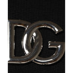 Dolce & Gabbana Black Logo Stud Pullover Sweatshirt Sweater 1728,67345645728,Black,Dolce & Gabbana,IT54 | XL,Material: 100% Cotton,Men,Preowned / Defect,Sweaters - Men - Clothing Dolce & Gabbana TSH87008-54