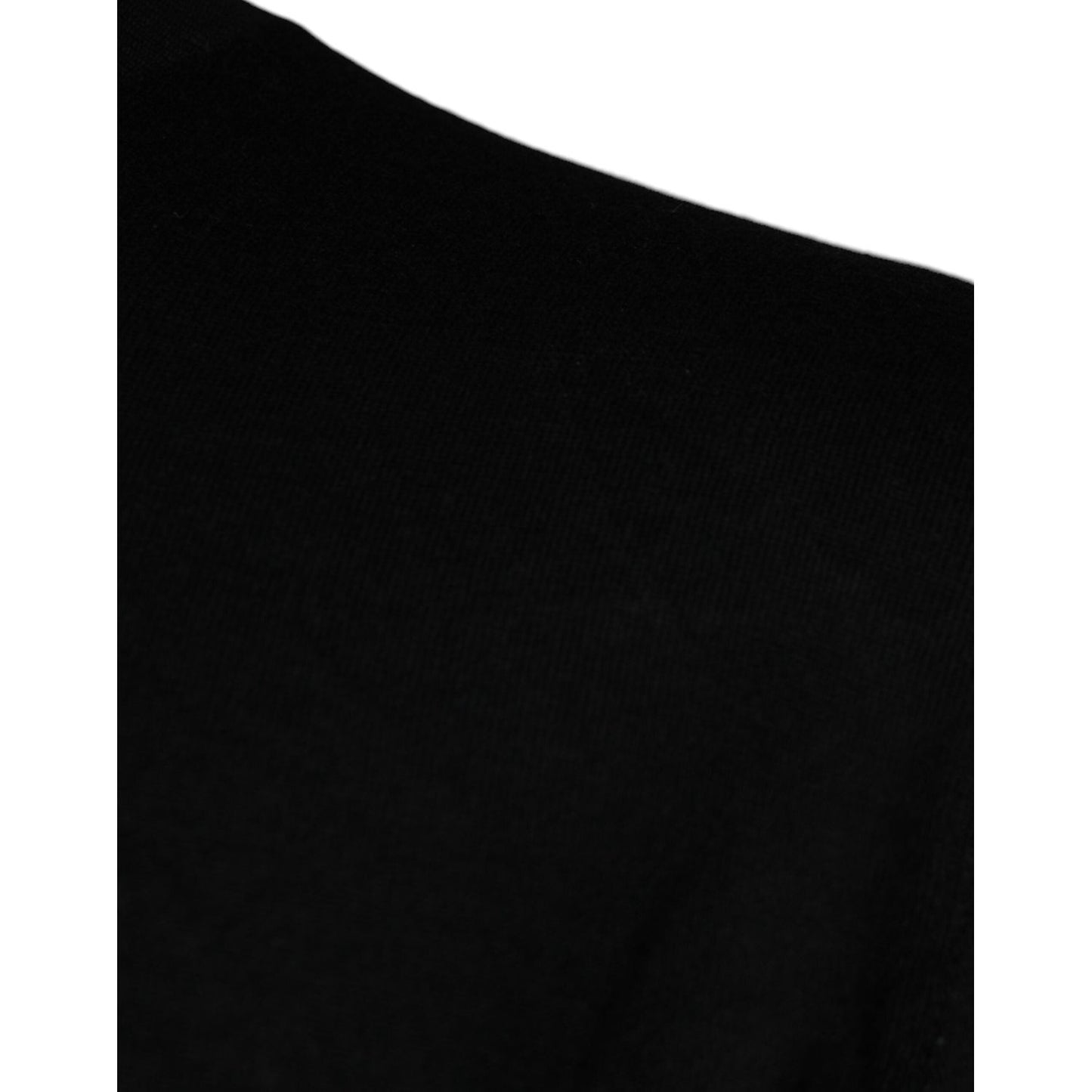 Dolce & Gabbana Black Long Sleeve Turtleneck Men Pullover Sweater TSH87058-52