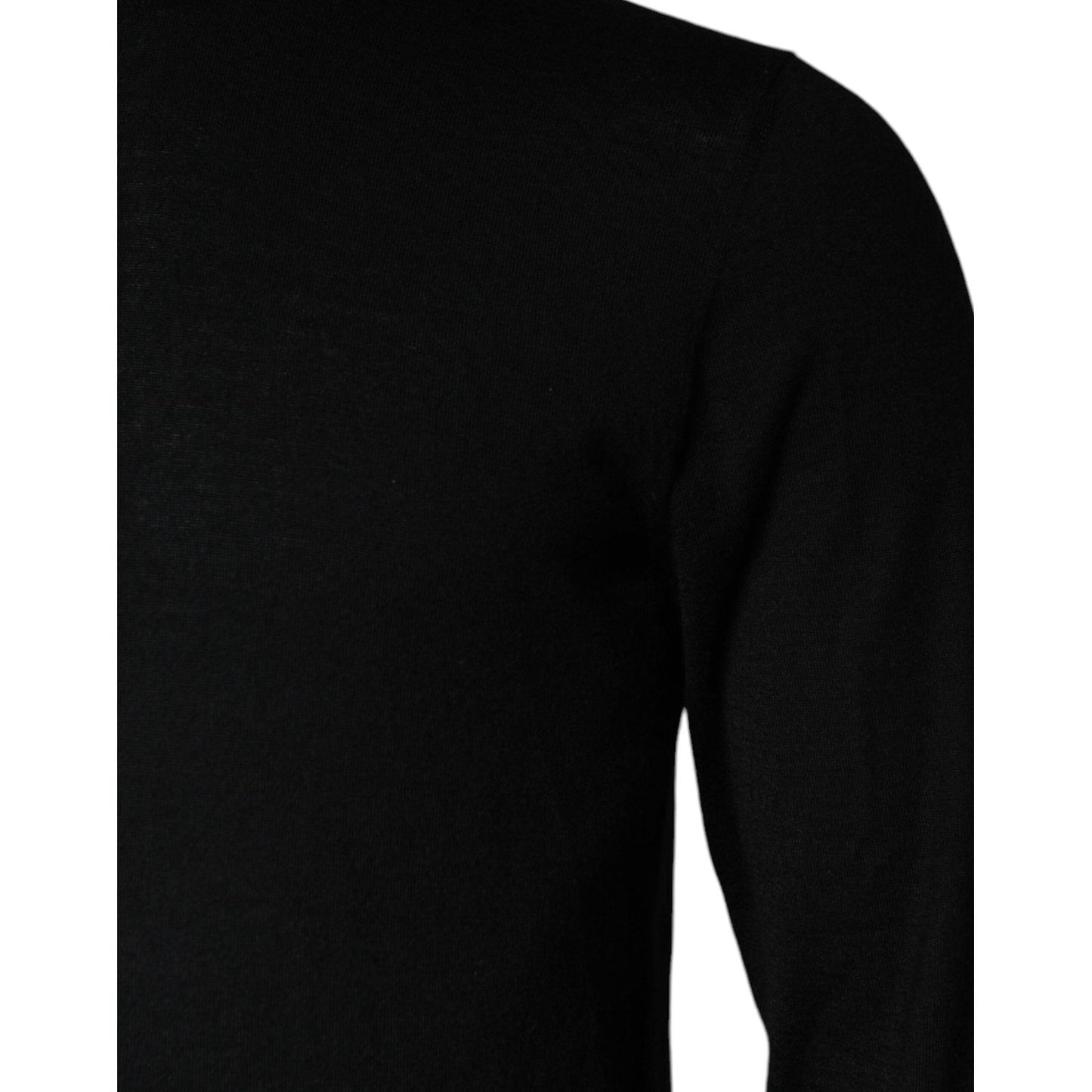 Dolce & Gabbana Black LongSleeve Turtleneck Pullover Sweater TSH86992-48