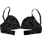 Dolce & Gabbana Black Millennials Star Non Wire Cotton Bra Underwear BIK1607-3