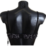 Dolce & Gabbana Black Millennials Star Non Wire Cotton Bra Underwear BIK1607-3