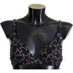 Dolce & Gabbana Black Millennials Star Non Wire Cotton Bra Underwear BIK1607-3