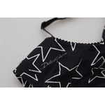Dolce & Gabbana Black Millennials Star Non Wire Cotton Bra Underwear BIK1607-3