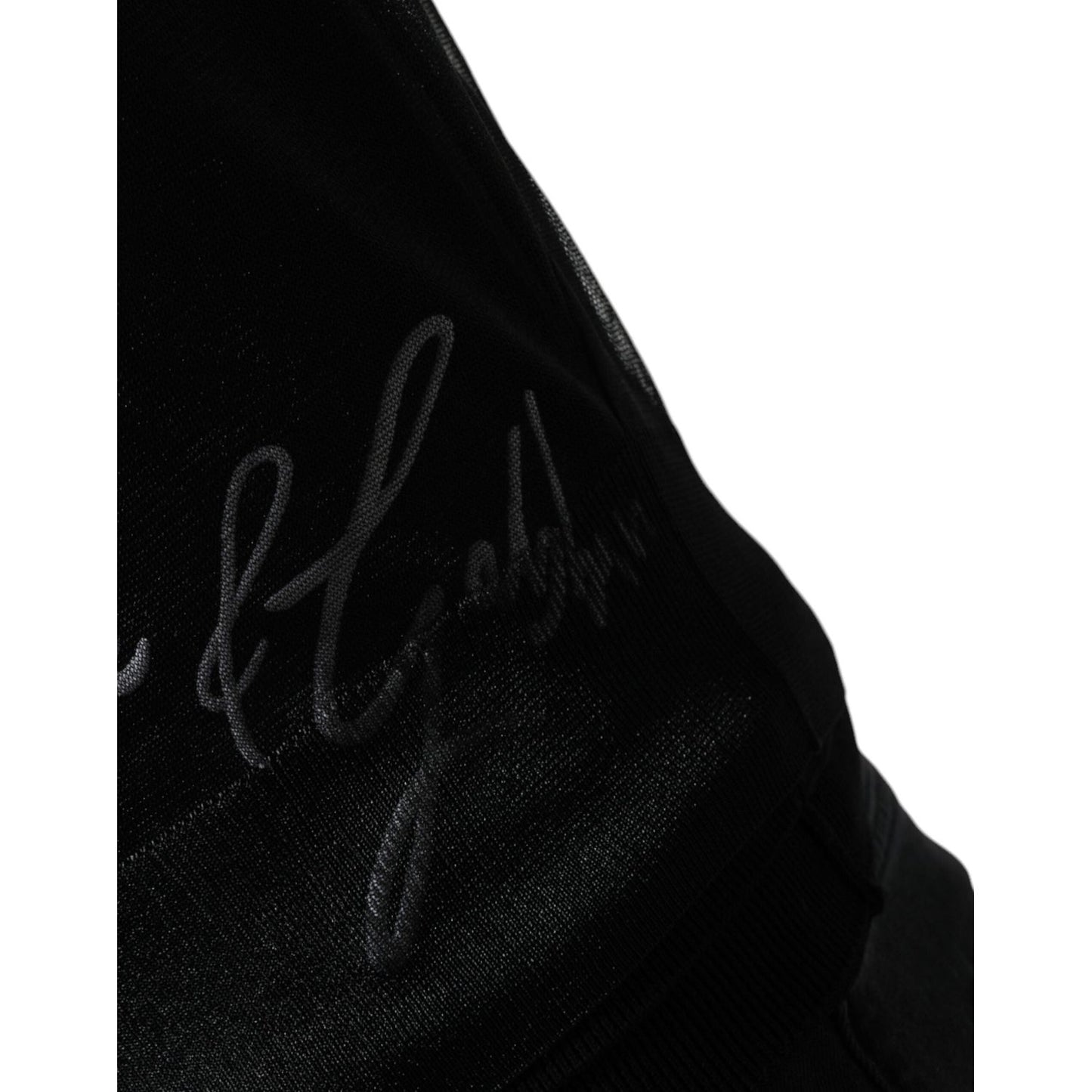 Dolce & Gabbana Black Polyester Pullover Sweatshirt Sweater TSH87129-44