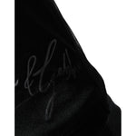 Dolce & Gabbana Black Polyester Pullover Sweatshirt Sweater TSH87129-44
