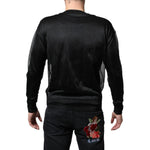 Dolce & Gabbana Black Polyester Pullover Sweatshirt Sweater TSH87129-44
