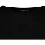 Dolce & Gabbana Black Silk Round Neck Sleeveless T-shirt TSH87507-40