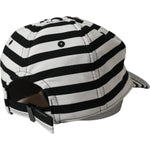 Dolce & Gabbana Black White Stripe Amore Heart Applique Baseball Hat HAT9630-57