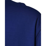 Dolce & Gabbana Blue Logo Print Cotton Men Crew Neck T-shirt TSH87484-50