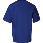 Dolce & Gabbana Blue Logo Print Cotton Men Crew Neck T-shirt TSH87484-50
