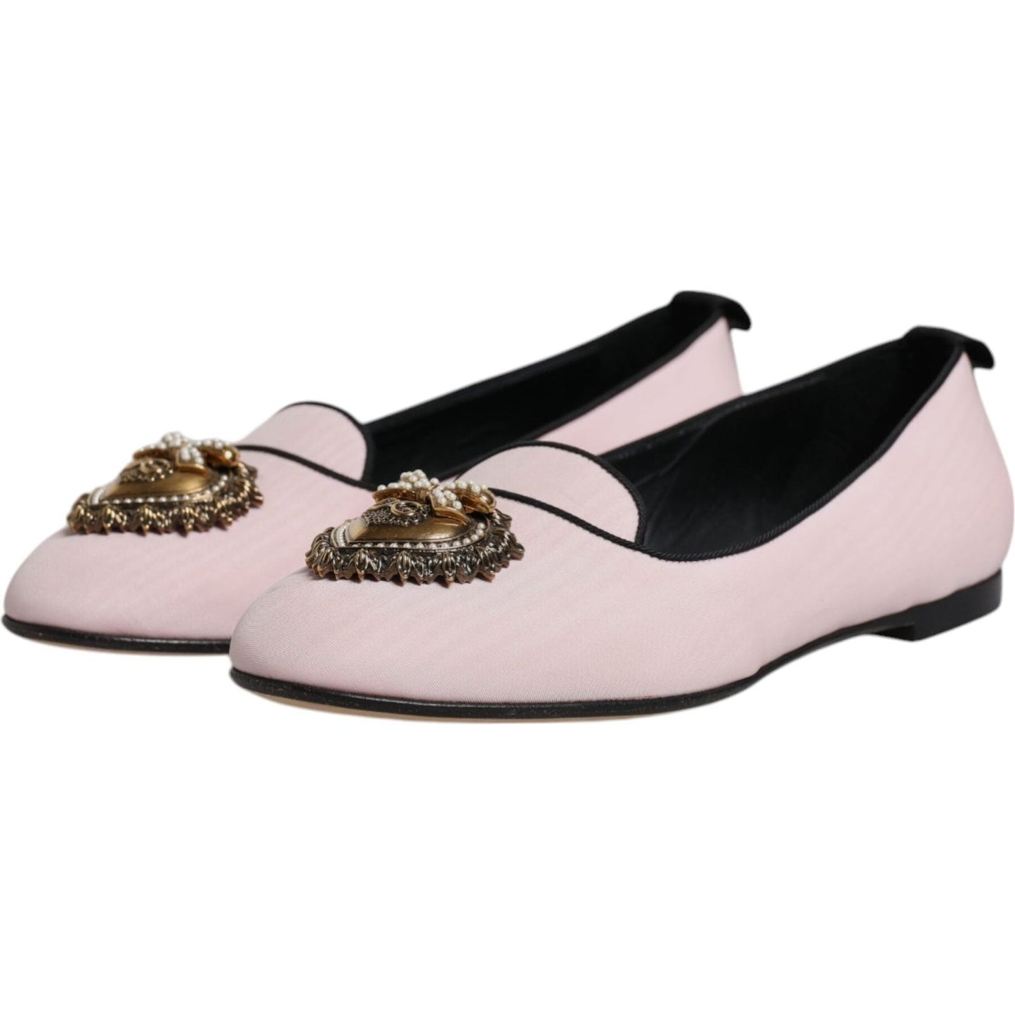 Dolce & Gabbana Dolce & Gabbana Light Pink Velvet Slip On Loafers Flats Shoes LA12013-36 1728,67345645728,Dolce & Gabbana,EU36/US6,Flat Shoes - Women - Shoes,Material: 60% Silk 20% Viscose 20% Cotton (velvet),Pink,Preowned / Defect,Shoes,Women,Women - Sho