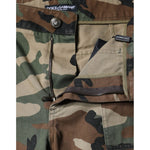 Dolce & Gabbana Multicolor Camouflage Cargo Pants PAN75642-36