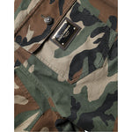 Dolce & Gabbana Multicolor Camouflage Cargo Pants PAN75642-36