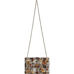 Dolce & Gabbana Multicolor Tweed Floral Clutch Crossbody Bag BAG4129