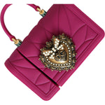 Dolce & Gabbana Dolce & Gabbana Pink Silicone Devotion Heart Cover Hand Bag Airpod Case BAG1498 1728,Dolce & Gabbana,Material: 100% Silicone,Other - Women - Accessories,Pink,Preowned / Defect,Women