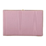 Dolce & Gabbana Pink Silk Gold Frame Clutch Evening Party Purse Bag Dolce & Gabbana Dark Gray