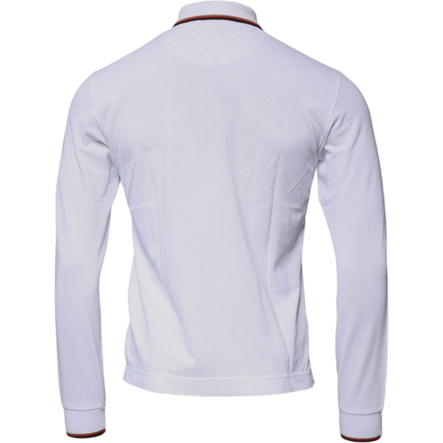 Dolce & Gabbana White Crown Men Full Zip Sweatshirt Sweater TSH87418-50