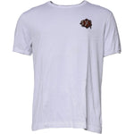 Dolce & Gabbana White DG Embroidery Cotton Crew Neck T-shirt TSH87369-56