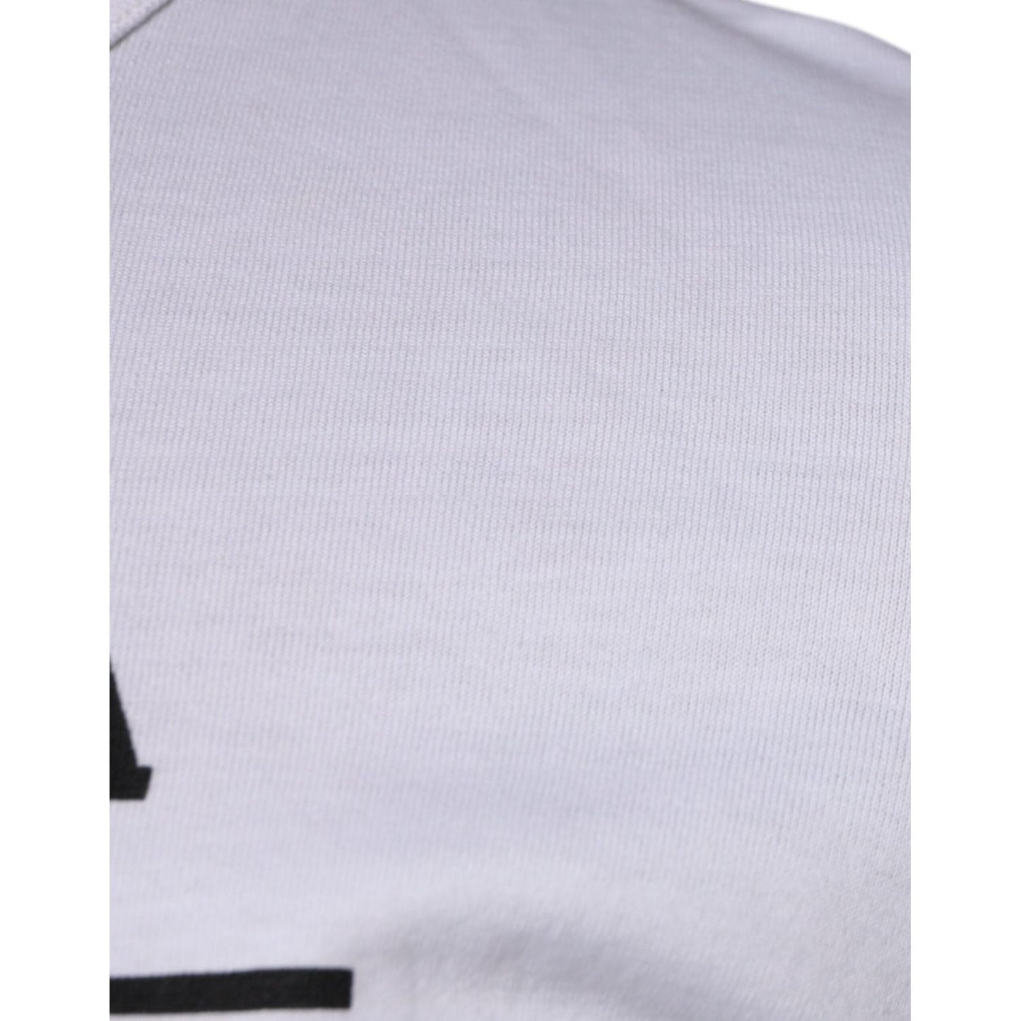 Dolce & Gabbana White D&G King Of Love Cotton Crew Neck T-shirt TSH87371-44