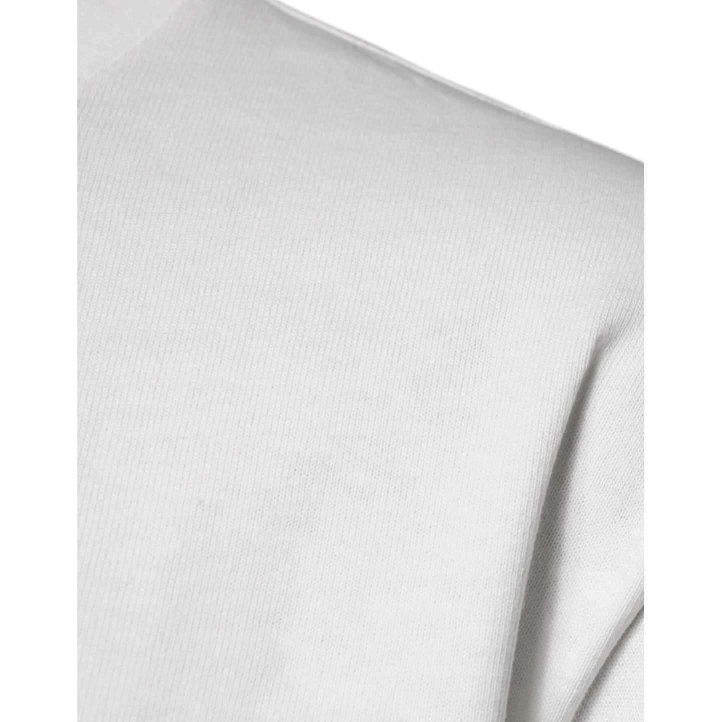 Dolce & Gabbana White DG Logo Crew Neck Short Sleeves T-shirt TSH87257-48
