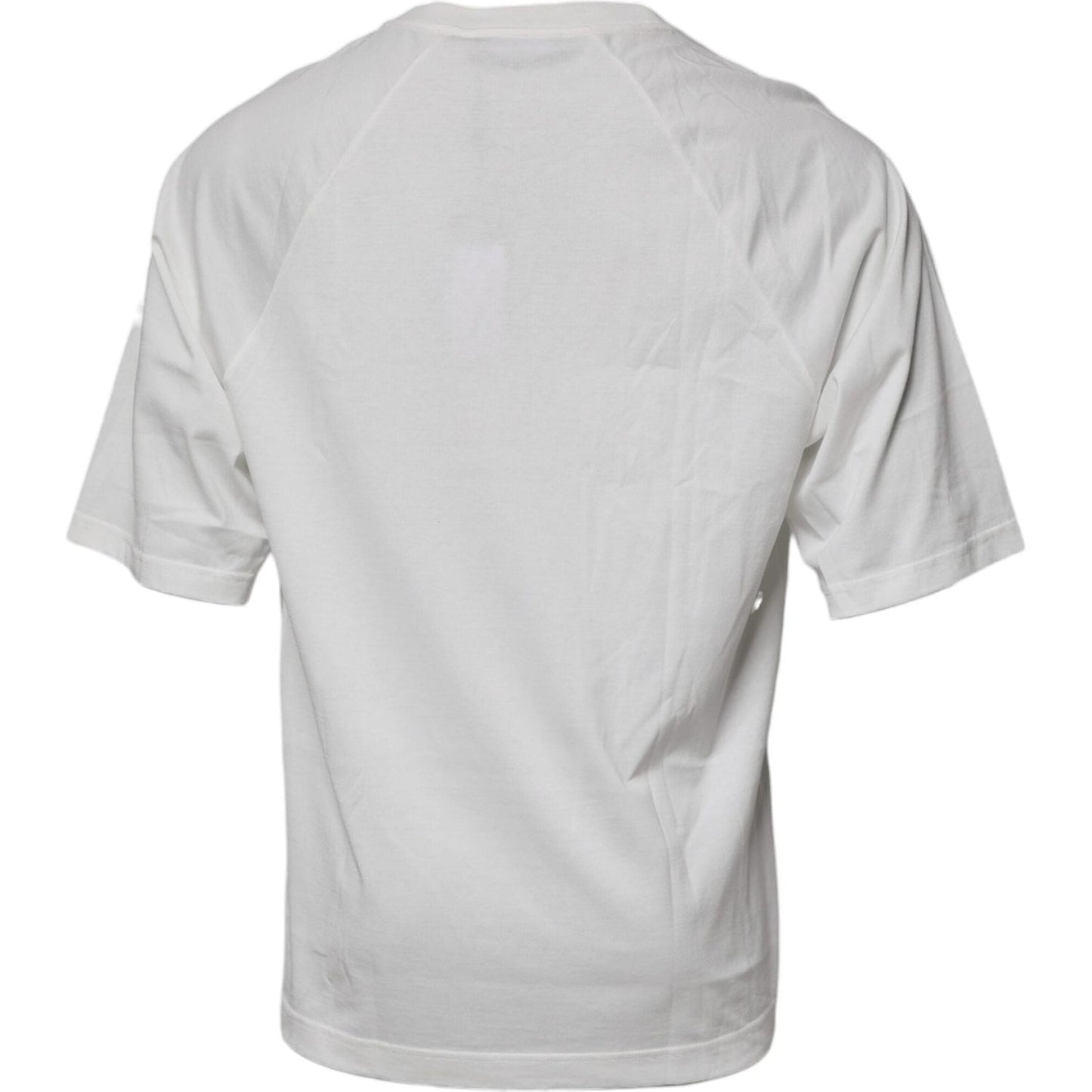Dolce & Gabbana White DG Sport Crew Neck Short Sleeve T-shirt TSH87270-50