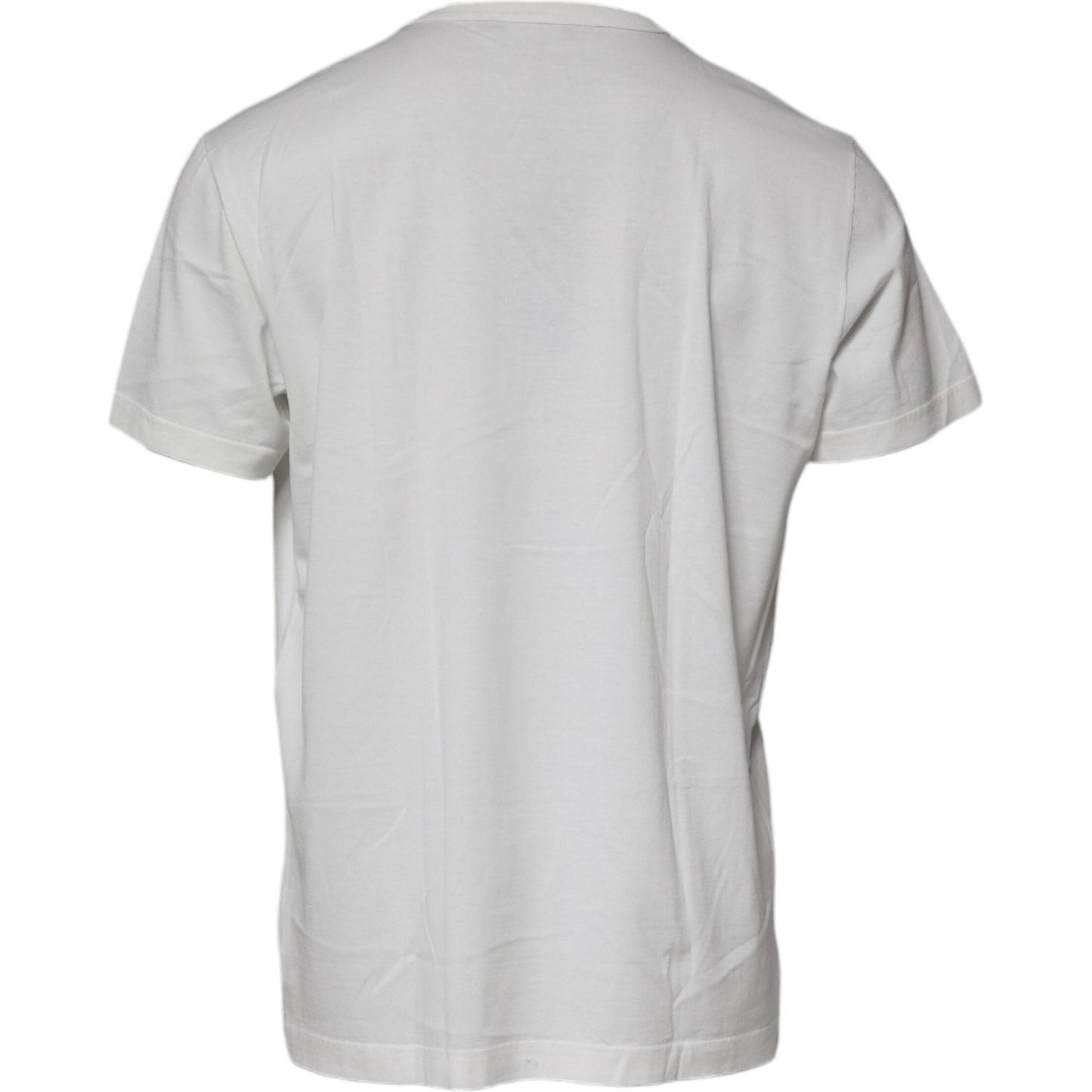 Dolce & Gabbana White Royals Heritage Cotton T-shirt TSH87230-54