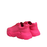 Dolce & Gabbana Pink Leather Daymaster Low Top Sneakers Shoes LA12849-37
