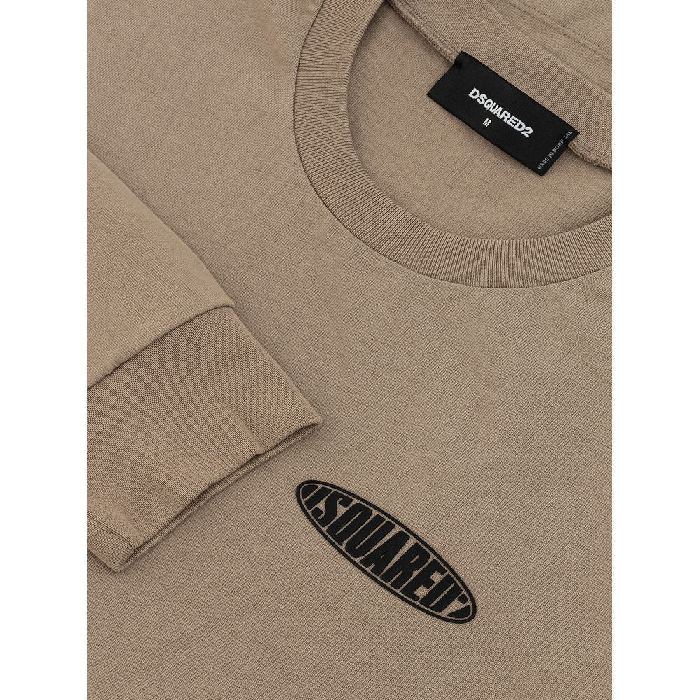 Dsquared² Beige Cotton T-Shirt DS-4767672-M