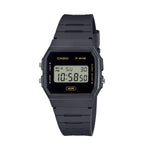 CASIO VINTAGE Mod. F-91 BIO RESIN STRAP - BLACK F-91WB-8AEF