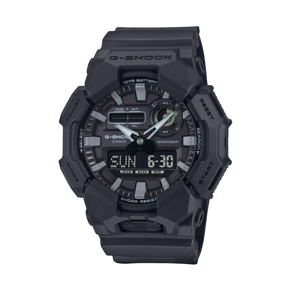CASIO G-SHOCK Mod. NEW RUGGED BASIC Digital 10-Year Battery GA-010-1A1ER