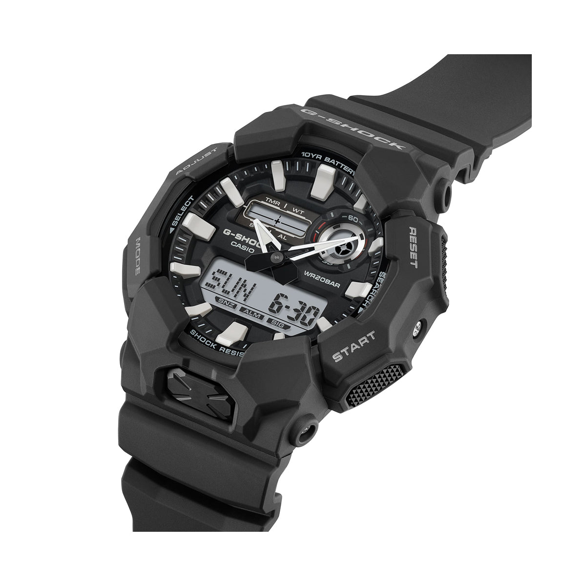 CASIO G-SHOCK Mod. NEW RUGGED BASIC Digital 10-Year Battery GA-010-1AER