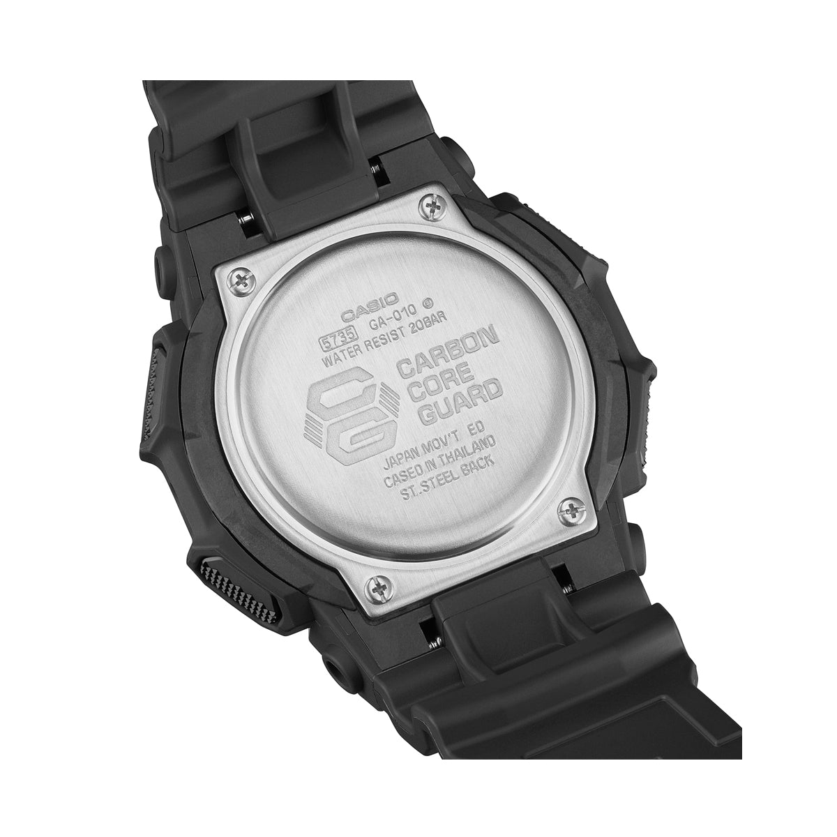 CASIO G-SHOCK Mod. NEW RUGGED BASIC Digital 10-Year Battery GA-010-1AER