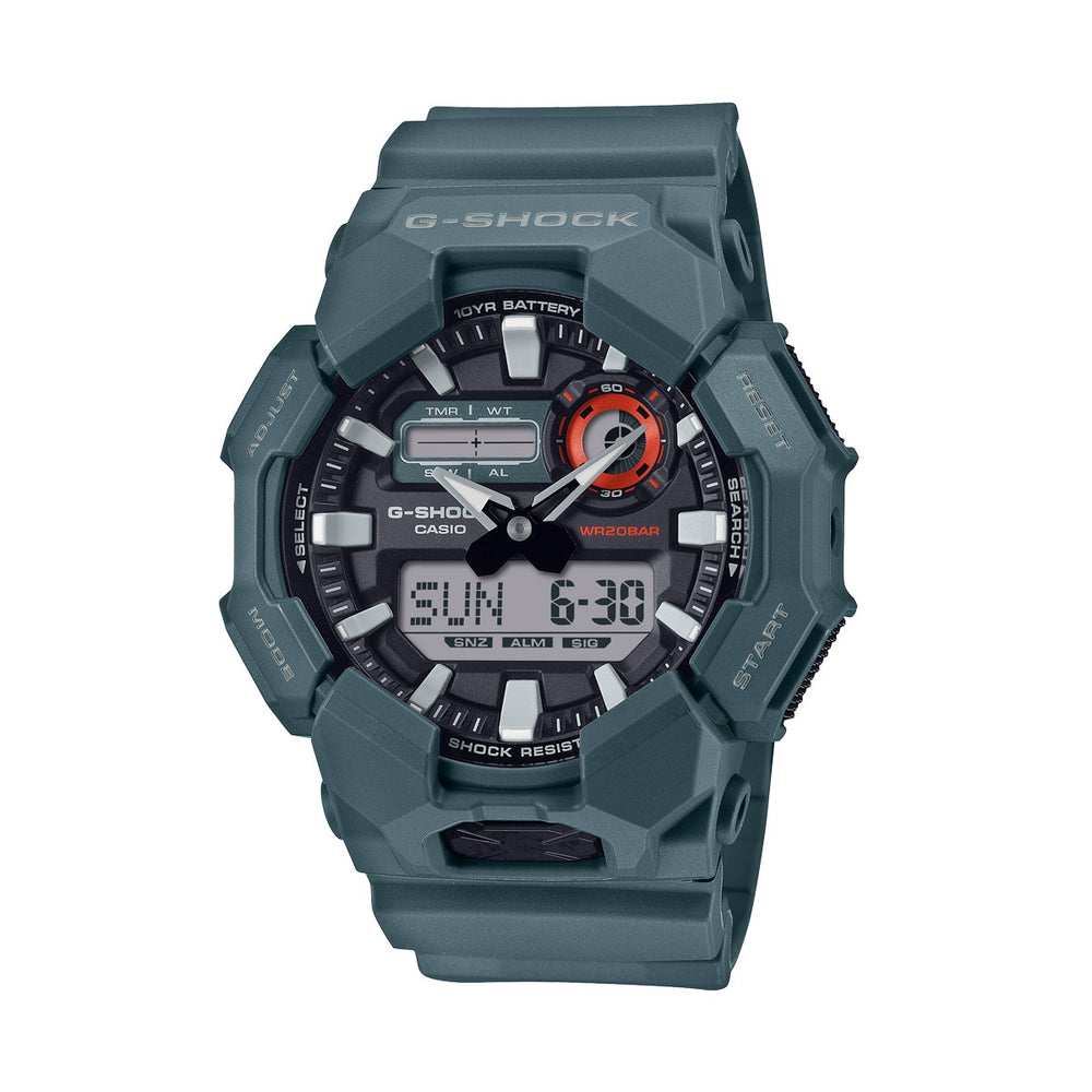 CASIO G-SHOCK Mod. NEW RUGGED BASIC Analog-Digital 10-Year Battery GA-010-2AER