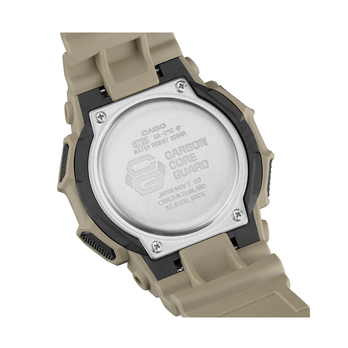 CASIO G-SHOCK Mod. NEW RUGGED BASIC Digital 10-Year Battery GA-010-5AER