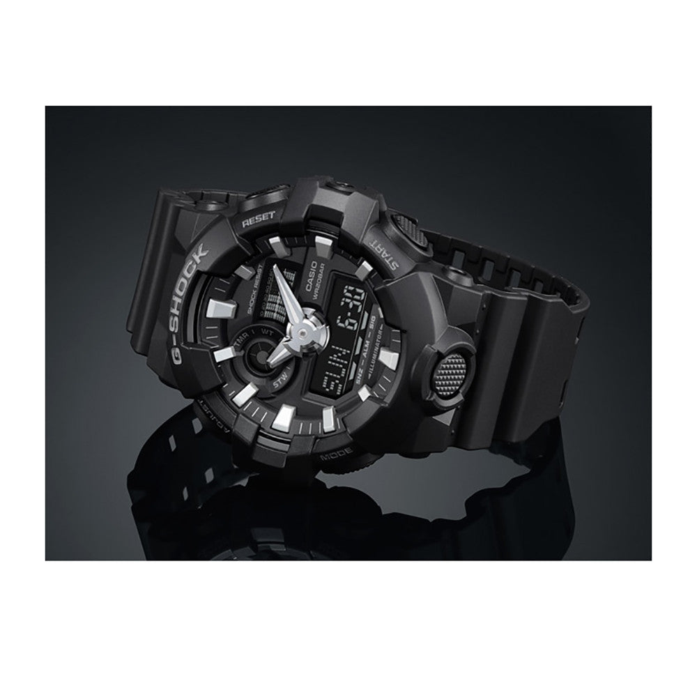 CASIO G-SHOCK Mod. OVERSIZED FULL BLACK GA-700-1BER
