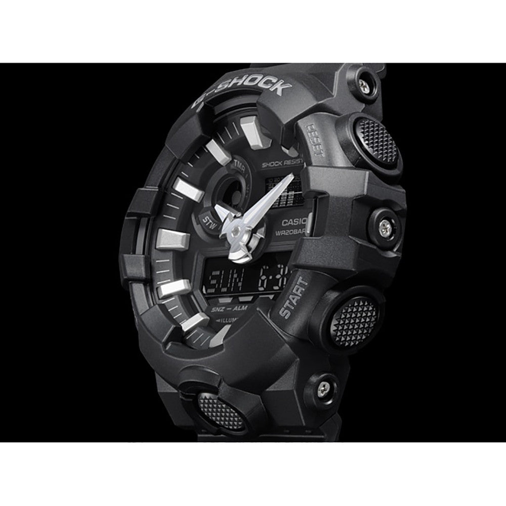 CASIO G-SHOCK Mod. OVERSIZED FULL BLACK GA-700-1BER
