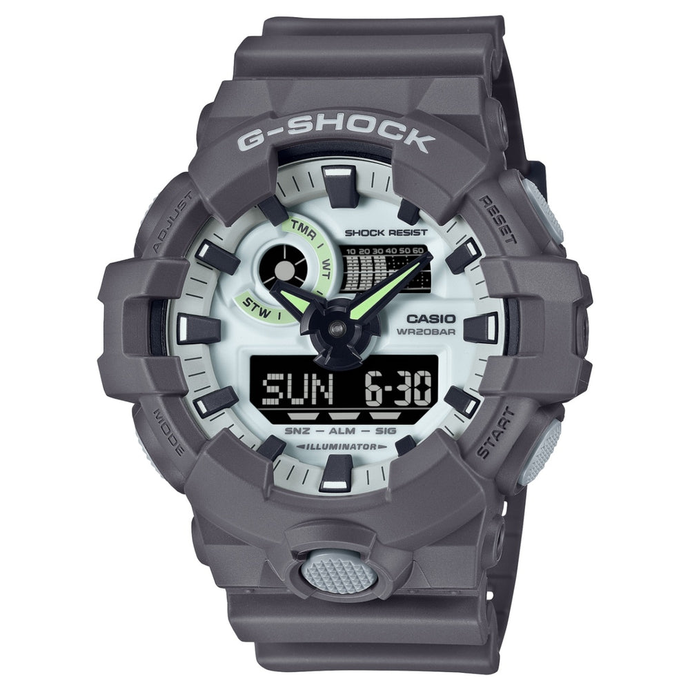 CASIO G-SHOCK Mod. OVERSIZED - HIDDEN GLOW SERIE GA-700HD-8ADF