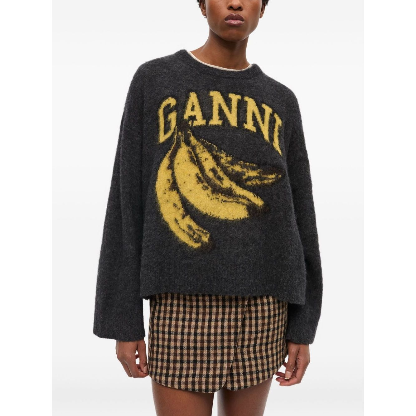 GANNI Sweaters Grey