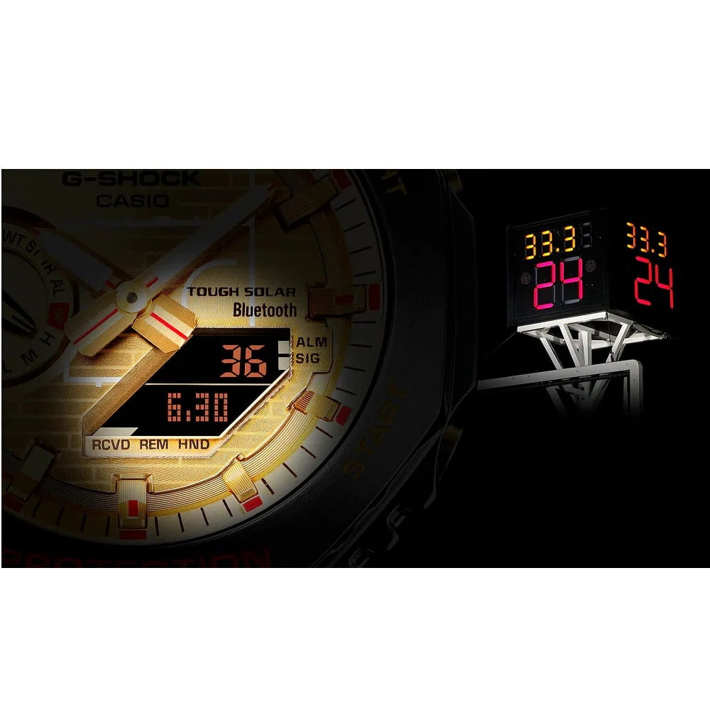 G-SHOCK Mod. OAK TOUGH SOLAR Bluetooth - RUI HACHIMURA Limited Edition Special pack. GBM-2100RH-1AER