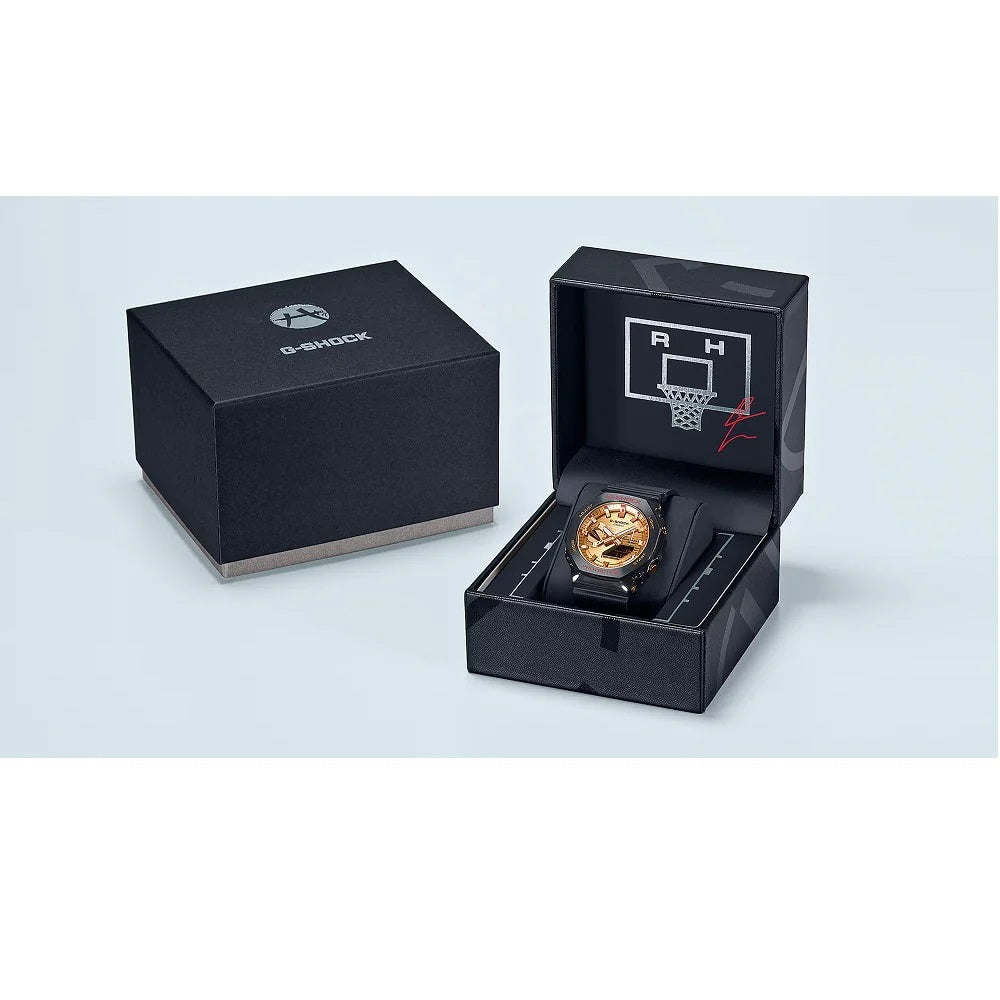 G-SHOCK Mod. OAK TOUGH SOLAR Bluetooth - RUI HACHIMURA Limited Edition Special pack. GBM-2100RH-1AER
