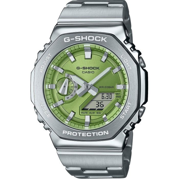 CASIO G-SHOCK Mod. OAK G-STEEL LIME GREEN GM-2110D-3AER