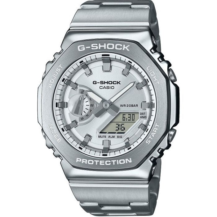 CASIO G-SHOCK Mod. OAK G-STEEL CLASSIC SILVER GM-2110D-7AER