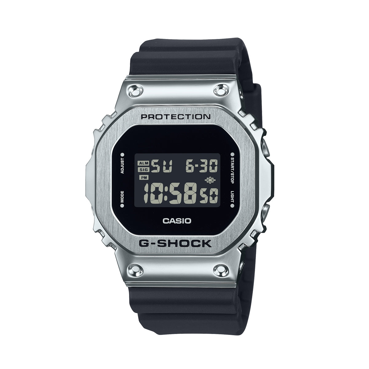 CASIO G-SHOCK Mod. THE ORIGIN METAL COVERED Steel GM-5600U-1ER