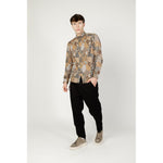 Gianni Lupo Beige Cotton Shirt GI-13067000127-IT44 | S