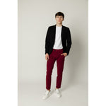 Gianni Lupo Black Cotton Blazer GI-13068400009-IT48 | M