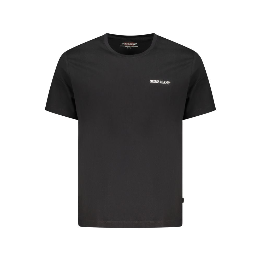 Guess Jeans Black Cotton Men T-Shirt GU-39638-S