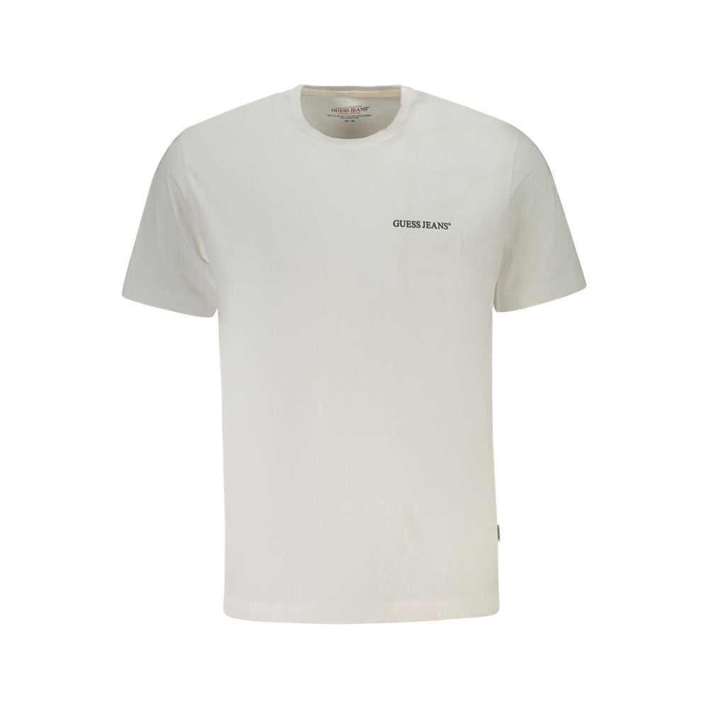 Guess Jeans White Cotton Men T-Shirt GU-39642-S