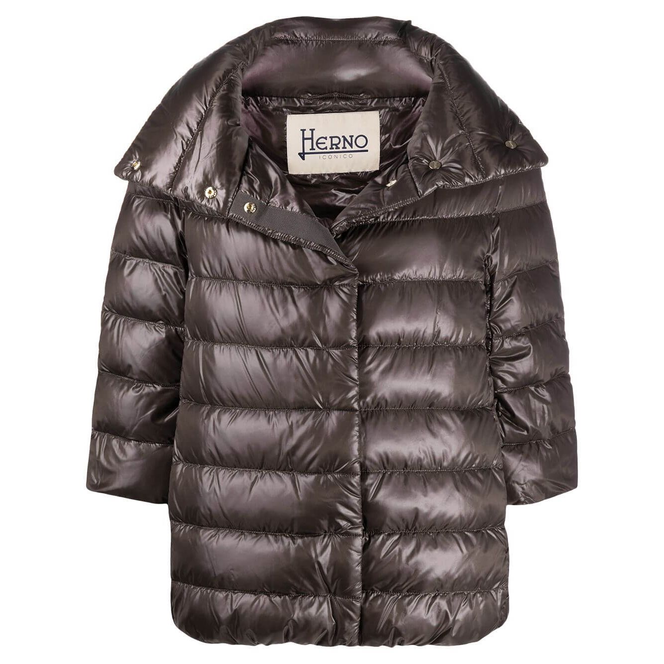 Herno Jackets Brown Jackets